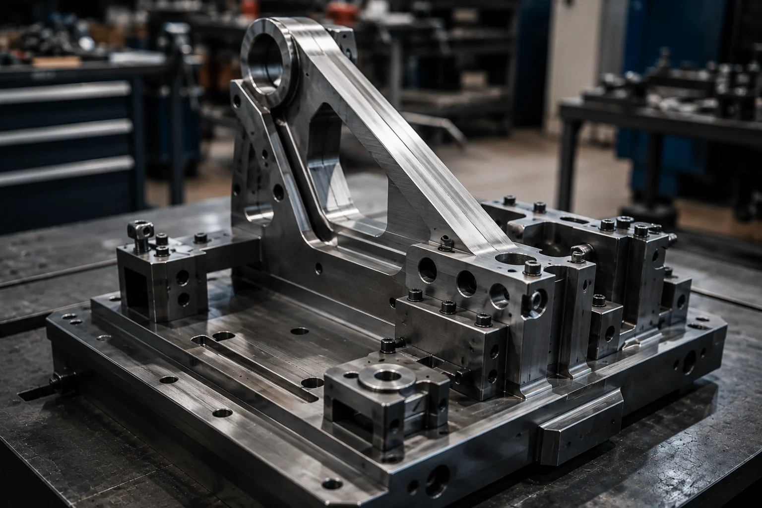 Sonderfertigung eines technischen Metallbauteils